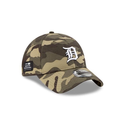 Sapca New Era Detroit Tigers MLB Armed Forces Weekend 9TWENTY Adjustable - Verzi